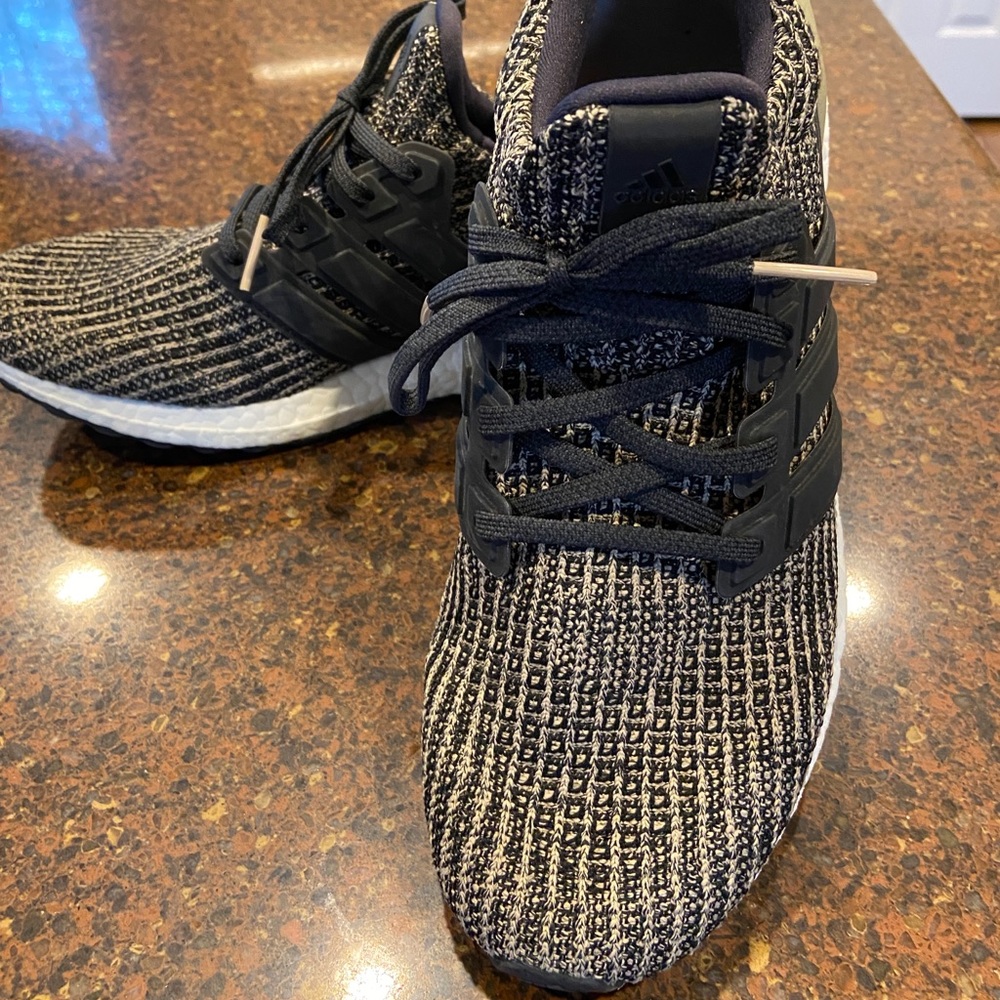 adidas Ultraboost Core Black/Tan Men’s size 9.5US
